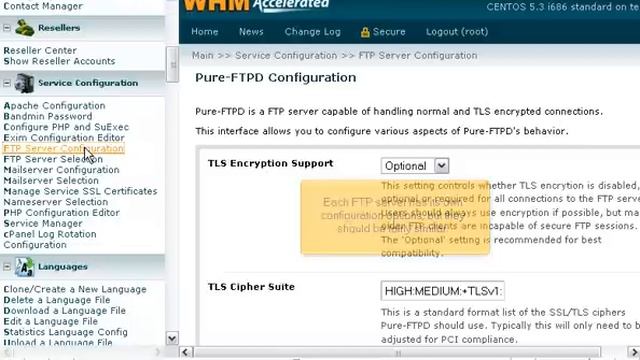 How to choose and configure your FTP server in WHM - WHM Service Tutorials смотреть онлайн