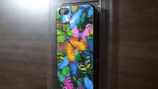 3D Design Picture Butterflies Hard Casing For Apple's IOS IPhone 5 And IPhone 5s