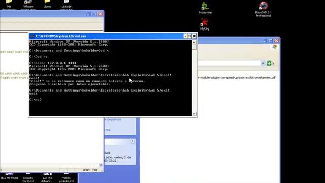 Blaze DVD 5.1 EIP overwrite (direct RET) and SEH based exploit смотреть онлайн