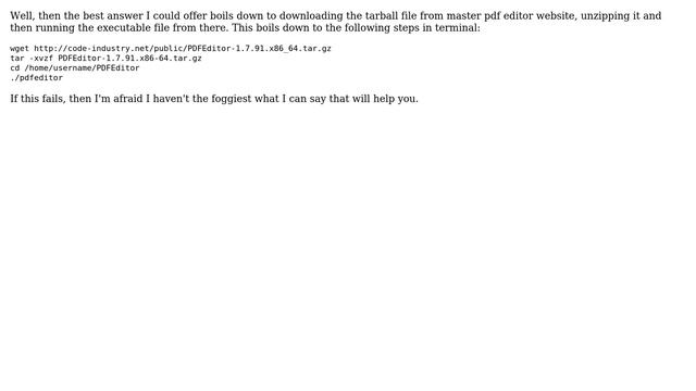 Ubuntu: How to install Master PDF Editor in Kubuntu 12.04 (64bit)? (3 Solutions!!) смотреть онлайн