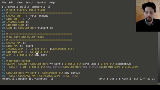 Makefile 1/2 смотреть онлайн