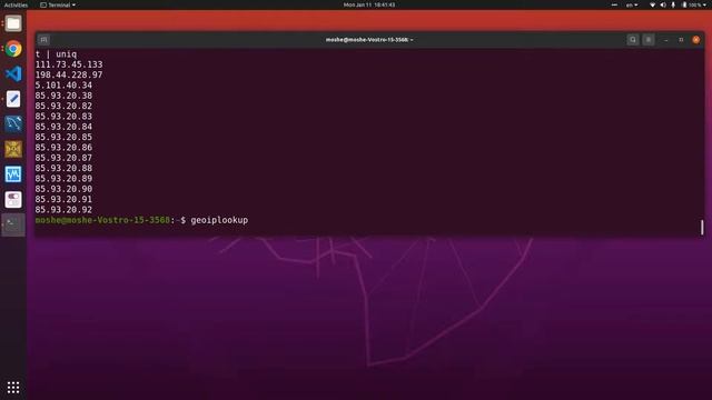 23 Linux geoiplookup смотреть онлайн