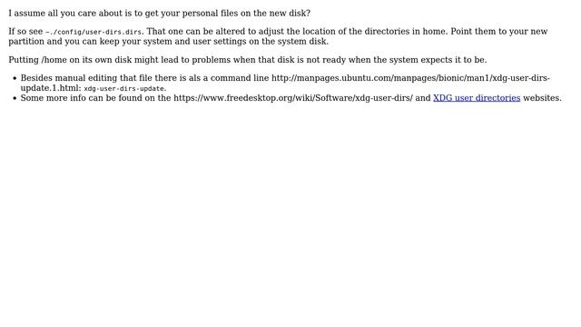 Unix & Linux: Get system to use another drive as /home after installation (3 Solutions!!) смотреть онлайн