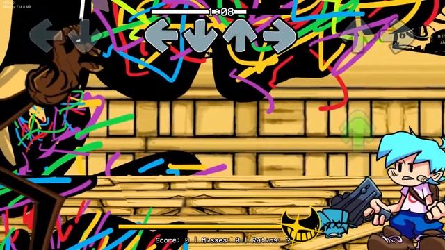 Friday Night Funkin' Vs Pibby Bendy смотреть онлайн