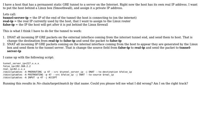 DevOps & SysAdmins: NAT GRE (IP protocol 47) over Linux router (4 Solutions!!) смотреть онлайн