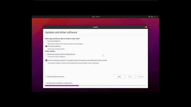 Install Linux Ubuntu VM on VMware Workstation Player смотреть онлайн