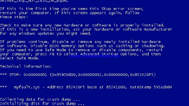 Windows Vista BSOD - Sony Logo has BSOD смотреть онлайн