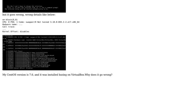 After upgrading CentOS7.0 kernel, it goes wrong when rebooting смотреть онлайн