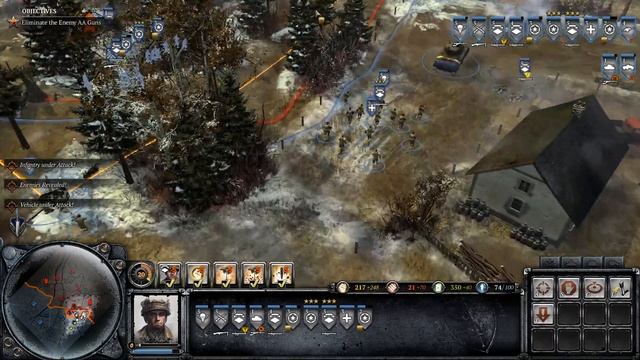 Company of Heroes 2: Ardennes Assault - Gameplay Walkthrough Part 18 - Siegfried Line - Ending смотреть онлайн