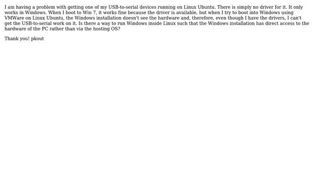 Virtualization of Windows XP or 7 in Linux Ubuntu using native Windows drivers? смотреть онлайн