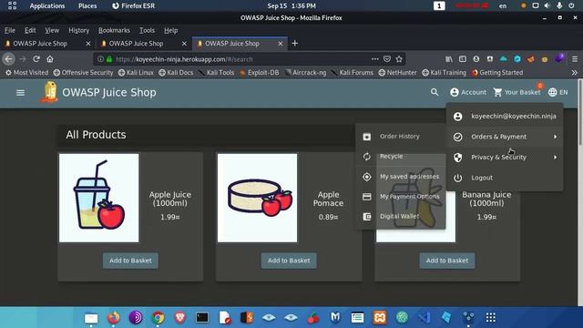 9. Juice Shop Privacy Policy смотреть онлайн