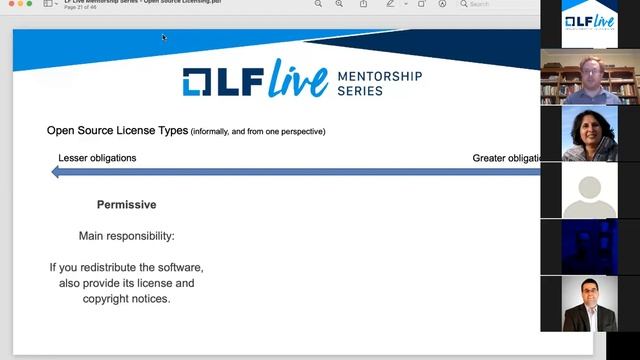 Mentorship Session: Open Source Licensing смотреть онлайн