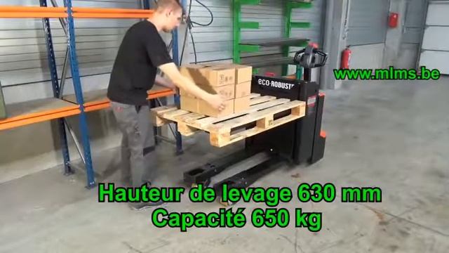 Xe nâng tay điện thấp EP EPT20-20WAI 2 tấn смотреть онлайн