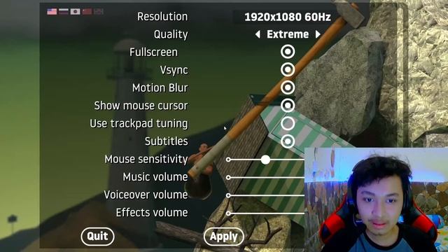 Game Rusak Aku Buat Rusak Sekalian!! :) - Getting Over It MOD Indonesia смотреть онлайн