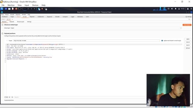 Simulasi Bruteforce Attack menggunakan Burpsuite di kali linux dengan target DVWA смотреть онлайн