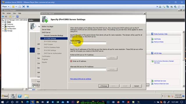Installing and Configuring DHCP Server (Windows Server 2008 R2) смотреть онлайн