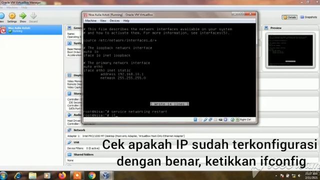 Cara Konfigurasi IP Address di Debian 8 смотреть онлайн