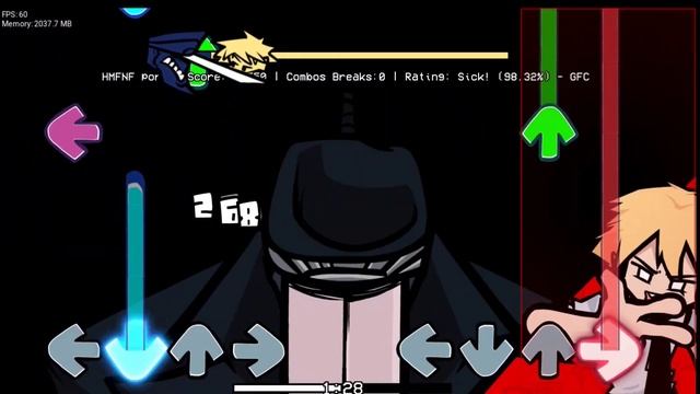 Friday night funkin' ChainSaw Man Vs Sword Android port (Apk) смотреть онлайн