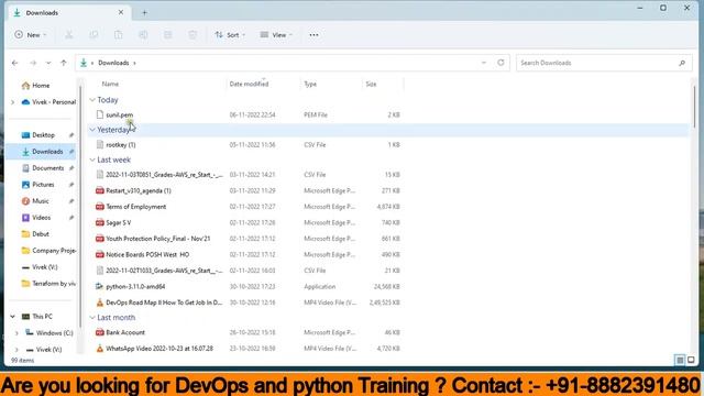 How To Attach New Key Pair IN Running EC2 Instance IN AWS By Vivek Rajak смотреть онлайн