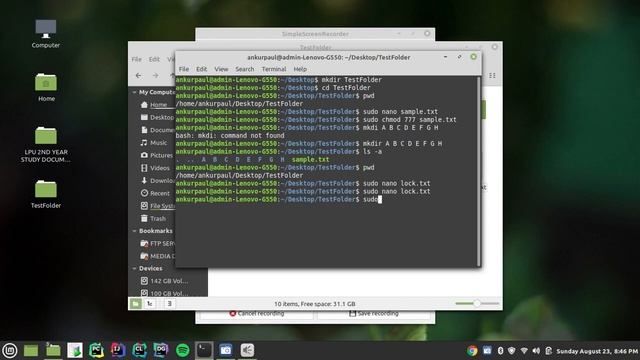 Nested File/Folder/Directory deletion in Linux subsystems смотреть онлайн