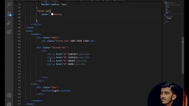 How To Make a NavBar Page With Html And Css in 2021 смотреть онлайн