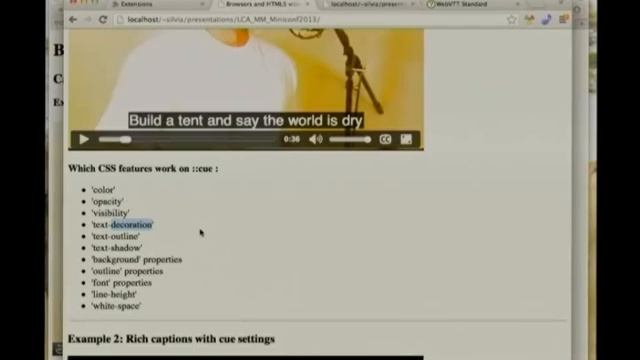 [Linux.conf.au 2013] - Browsers and HTML5 video accessibility смотреть онлайн
