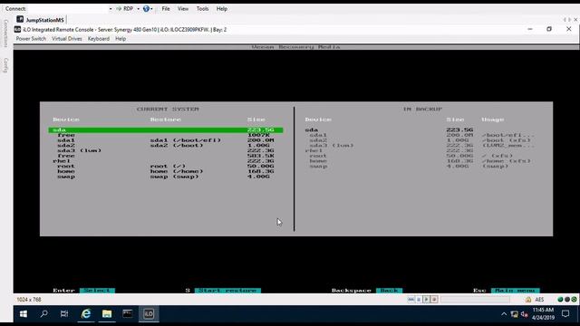 Veeam BMR RHEL76 on HPE Synergy смотреть онлайн