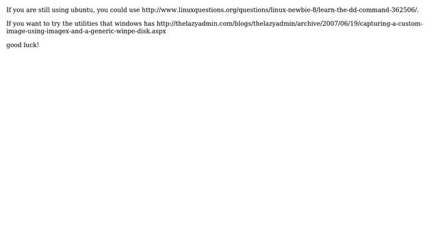 Creating image of NTFS partition in Ubuntu (3 Solutions!!) смотреть онлайн