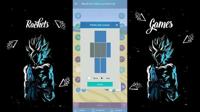 Como CREAR tu PROPIA SKIN de MINECRAFT en ANDROID 🤩🔥 CREA tu SKIN desde CELULAR смотреть онлайн