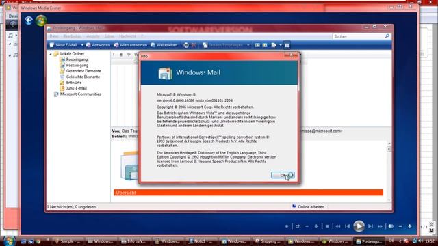 Windows Vista Home Premium with Service Pack 2 (German) in VMWare Workstation Pro! смотреть онлайн