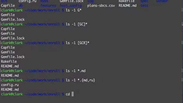 bash ls смотреть онлайн