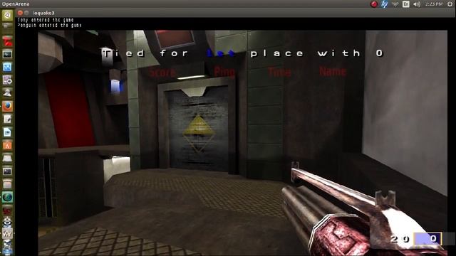 Playing OpenArena part4 on Ubuntu смотреть онлайн