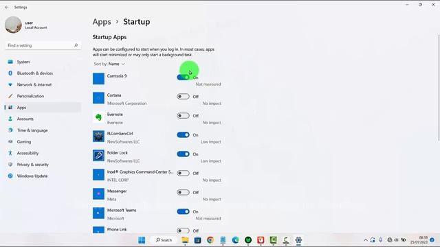 Windows 11 Home : How to turn on or off Specific App in Startup смотреть онлайн