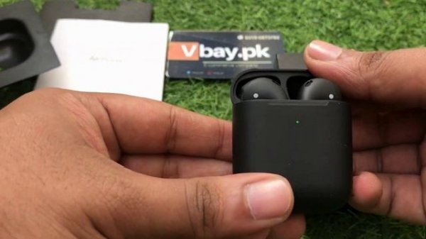 Apple Airpods 2nd Generation | Matt Black | E-Commerce | Electronic gadgets | Vbay.pk