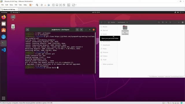 ROS2 Package工程包之安裝 #ubuntu20.04#ROS2 Foxy смотреть онлайн