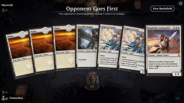 The white knight always tips his fedora|MTG ARENA смотреть онлайн