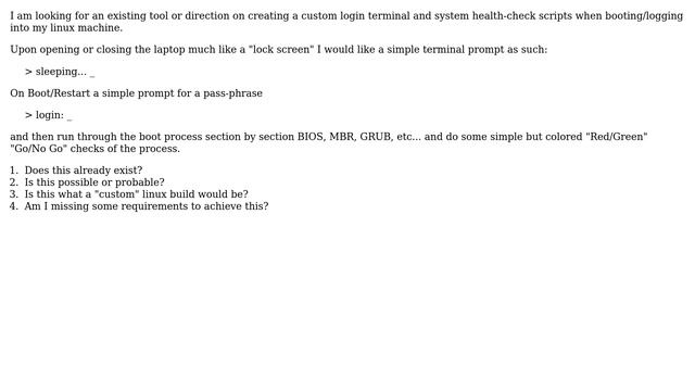 Unix & Linux: Custom Linux log in prompt and system health check смотреть онлайн