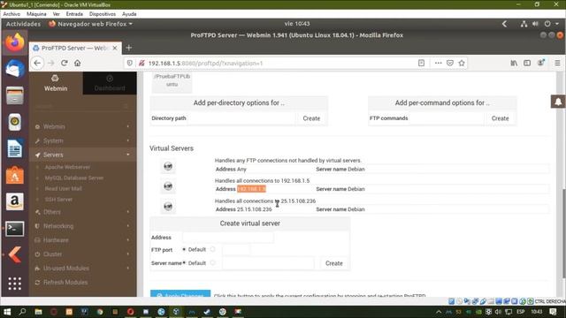 Ubuntu + Webmin + Mysql + apache + Hamachi смотреть онлайн