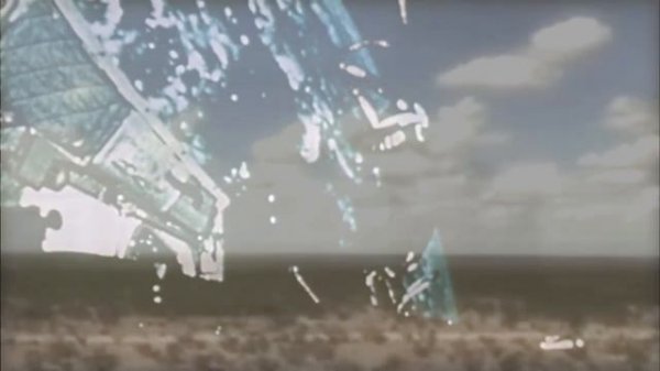 Floating in the Space Desert