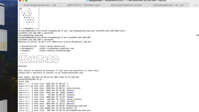 Linux - настройка аудентификации с помощью приватного ключа смотреть онлайн