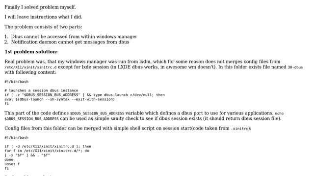 Unix & Linux: Notifications and notification daemon not working on window manager (3 Solutions!!) смотреть онлайн