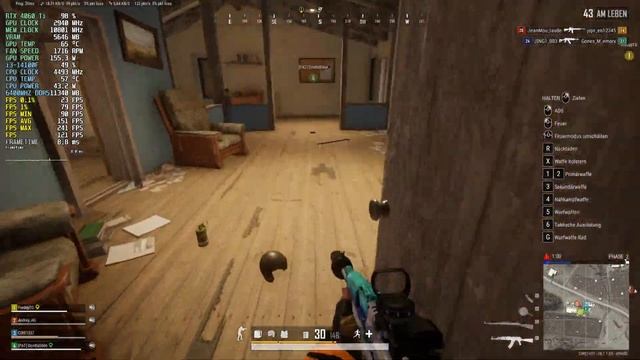 PUBG Ultra Settings 1080p Squad FPP (i3-14100F/RTX 4060Ti/32GB) смотреть онлайн