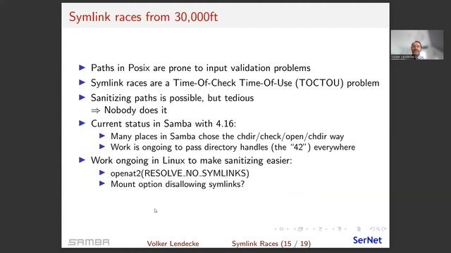 SDC EMEA 2022: Symlink races for dummies, and how to deal with them смотреть онлайн