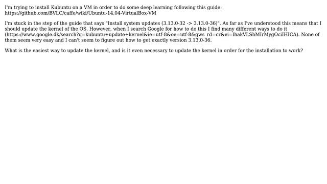 Unix & Linux: Is it neccessary for me to update my kernel? And how? смотреть онлайн
