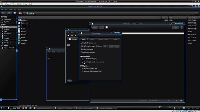 02 Testing Theme SpatiumCircueo On Linux Mint 20 Virtualbox смотреть онлайн