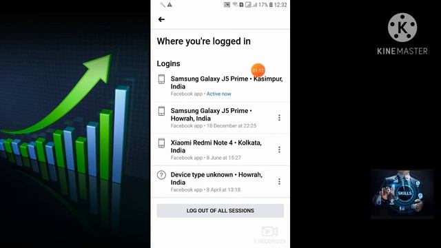 How to logout facebook from all devices? // facebook account ko dusre device se logout kaise kare смотреть онлайн