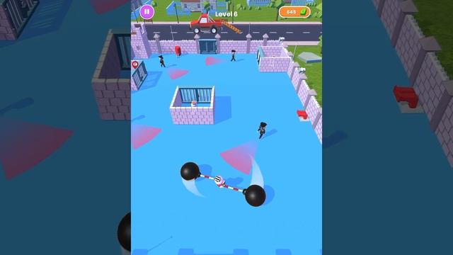 Prison Wreck - Free Escape and Destruction Game - All Levels Gameplay #1 (Android iOS) смотреть онлайн