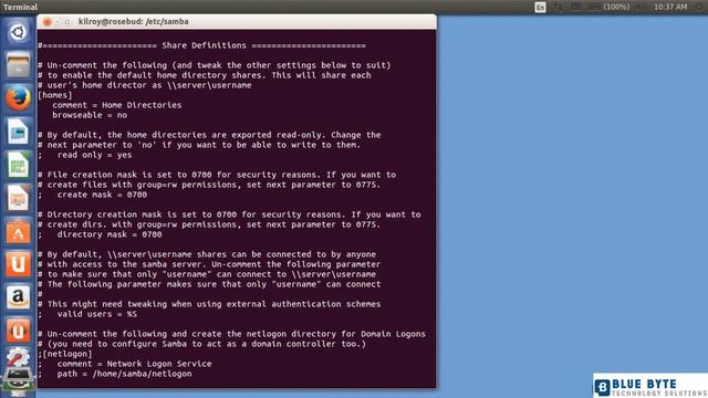 LEARNING UBUNTU LINUX - 032 - File Management - File Sharing смотреть онлайн