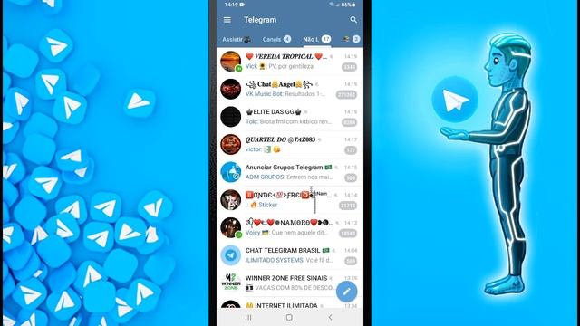 Como Ver Downloads no Telegram | Dicas Telegram смотреть онлайн