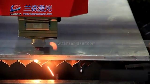 Lansen laser:fiber laser cutting machine cuts 16mm stainless steel смотреть онлайн